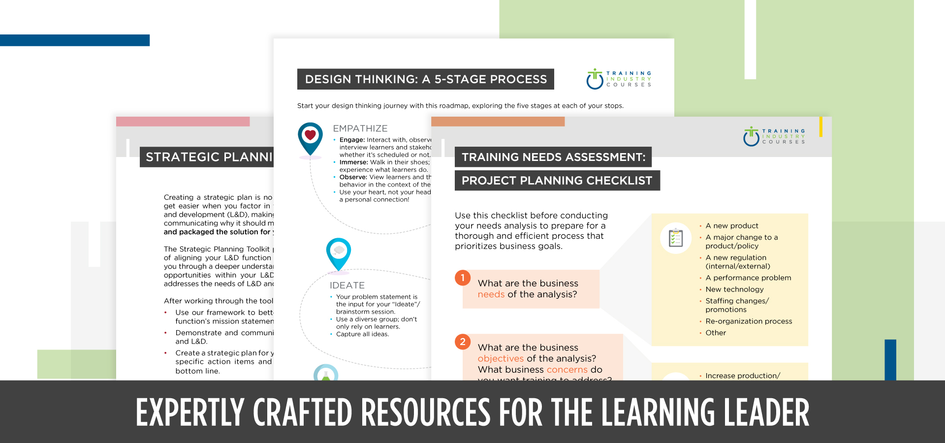 Training Industry Courses: Resources for the Learning Leader